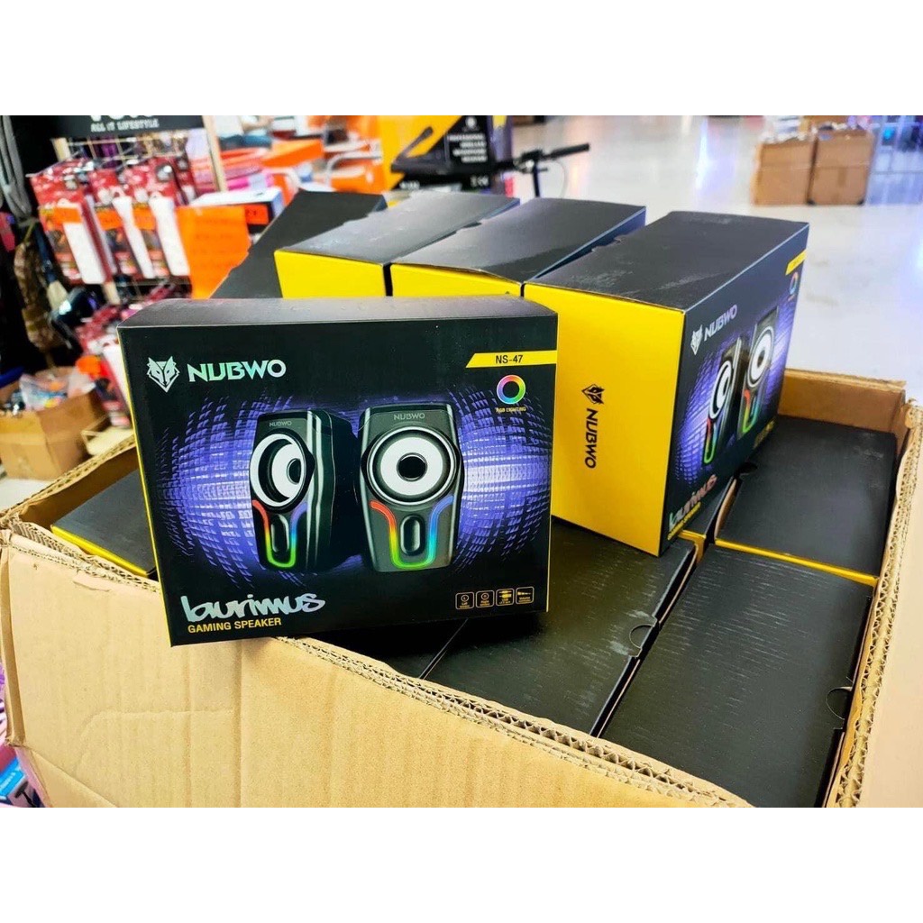 NUBWO ลำโพงคอม แจ็คUSB Nubwo รุ่น NS-11/NS-39/NS-40/NS-41/NS-44 ของแท้ประกัน1ปี (กลุ่ม2) - รูปที่ 6