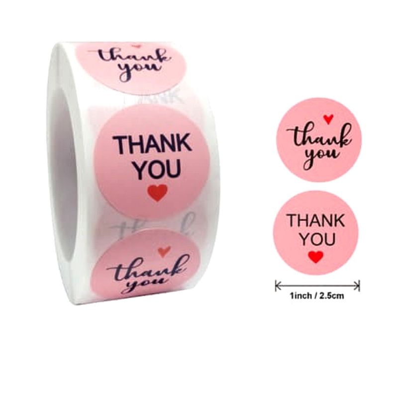 Thank You Stickers สติ๊กเกอร์​ขอบคุณ​