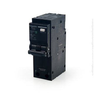 เมนเบรกเกอร์กันดูด QO263C10RCBO30 63A 2P 10kA SCHNEIDER SQUARE-D