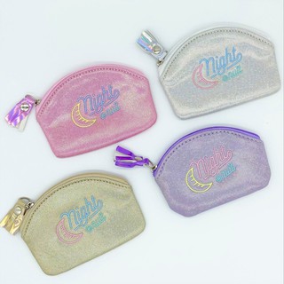 กระเป๋าใบเล็ก กระเป๋าใส่เหรียญ โฮโลแกรม Coin purse hologram small wallet cute pouch mini shell bag