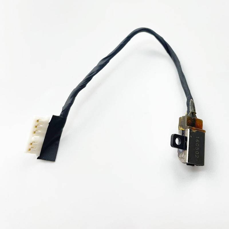 DC Power Jack พร้อมสายสําหรับ Dell Inspiron 15 5570 5575 17 5770 P75F แล็ปท็อป DC-IN Flex Cable 02K7