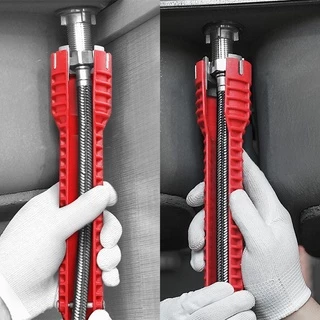 BAANHARDWARE ประแจข้าง ประแจปากตาย บล็อกขันก๊อก ประแจขันน็อตใต้อ่างอเนกประสงค์ เครื่องมือขันก๊อกน้ำ