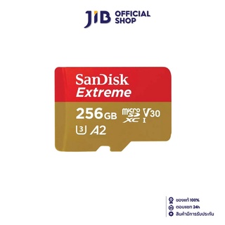 SANDISK 256 GB MICRO SD CARD (ไมโครเอสดีการ์ด) EXTREME MICROSD CARD FOR MOBILE GAMING (SDSQXAV-256G-GN6GN)