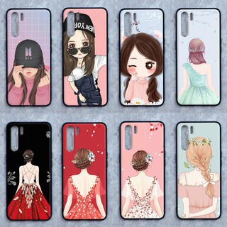 เคส Oppo A91 ลายการ์ตูนเจ้าหญิงน่ารัก ขอบนิ่มหลังแข็ง เคสมือถือ เคสโทรศัพท์ Caseเคส TPU ขอบนิ่มหลังแข็ง ไม่ขูดตัวเครื่อง