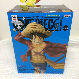 Luffy Onepiece Magazine ของ🇯🇵แท้ แมวทอง มือ 1 สูง 22 CM