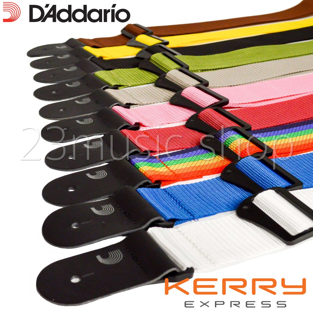 D'addario Woven Strap สายสะพายกีต้าร์ เบส ขนาด 2นิ้ว