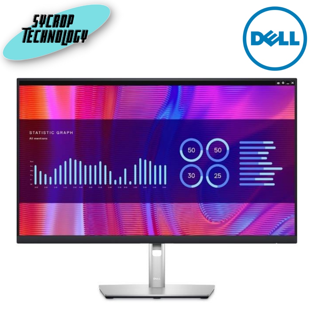 จอมอนิเตอร์  Dell P2723DE 27" IPS Monitor 60Hz ประกันศูนย์ เช็คสินค้าก่อนสั่งซื้อ