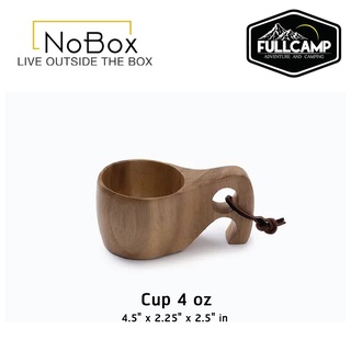 NoBox Kuksa Cup (แก้วไม้ กุกซ่า)