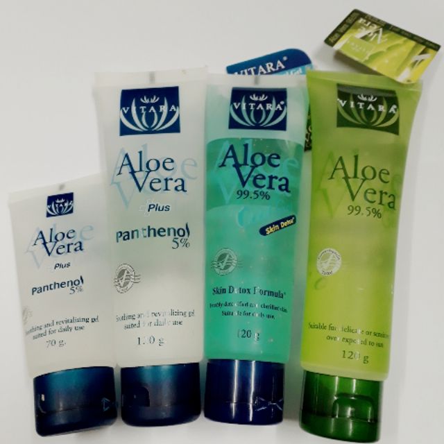 Vitara aloevera gel 120g/ aaloevera gel pkus panthenol5%