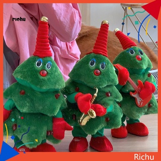 Richu* ของเล่นต้นคริสต์มาสเต้นรํา แบบตั้งโต๊ะ