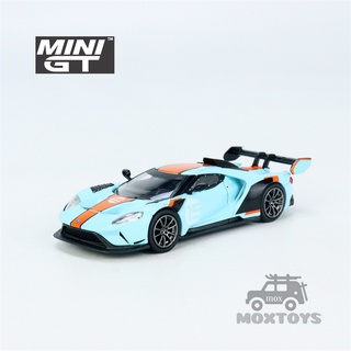 โมเดลฟิกเกอร์ 1:64 Ford GT MK II Wagon Hanami V1 Blue/Orange LHD