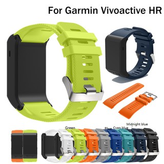 สายนาฬิกาข้อมือซิลิโคนสำหรับ Garmin Vivoactive HR Watch