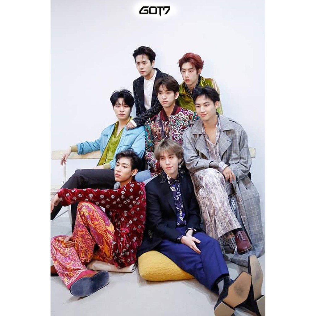 โปสเตอร์ รูปถ่าย บอยแบนด์ เกาหลี GOT7 갓세븐 POSTER 24"x35" Inch Korea Boy Band K-pop Hip Hop R&B v4