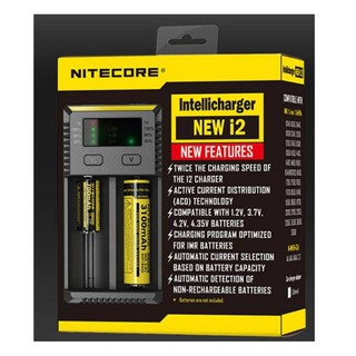 เครื่องชาร์จNITECORE New i2 ของแท้โค้ดเช็คได้