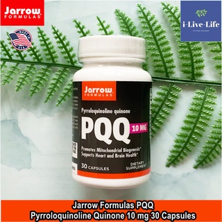 48% OFF ราคา Sale!! โปรดอ่าน EXP: 08/23 พีคิวคิว บำรุงหัวใจและหลอดเลือด PQQ 10mg 30 Capsules - Jarrow Formulas