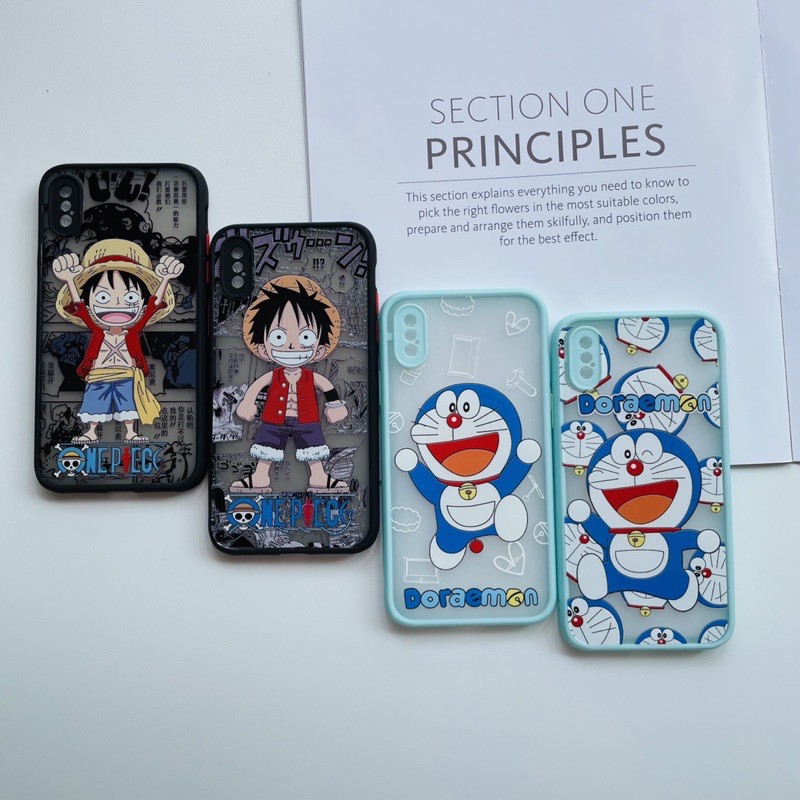 มาใหม่ เคสหลังกันกล้องสกรีนลายการ์ตูนสำหรับรุ่น VIVO Y12S-Y20-Y12SE-V20-V20PRO-V9-Y95-Y17-Huawei-Y6S