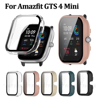 เคส PC พร้อมกระจกนิรภัย กันกระแทก สําหรับ Huami Amazfit GTS 4 mini Amazfit GTS 4 mini Amazfit GTS 4mini Amazfit GTS 4mini