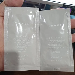 ป้ายไทย_ของแท้100%_Three tester/ Three balancing Oil gel/ Three balancing Oil_แบบซอง