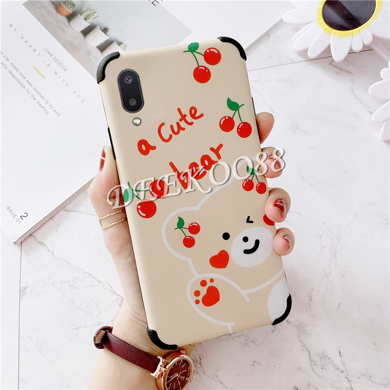 2021 เคสโทรศัพท์ Samsung Galaxy A02 M02 New Phone Case Cute Cartoon Little Rabbit Shockproof Case Back Cover Phone Casing #8