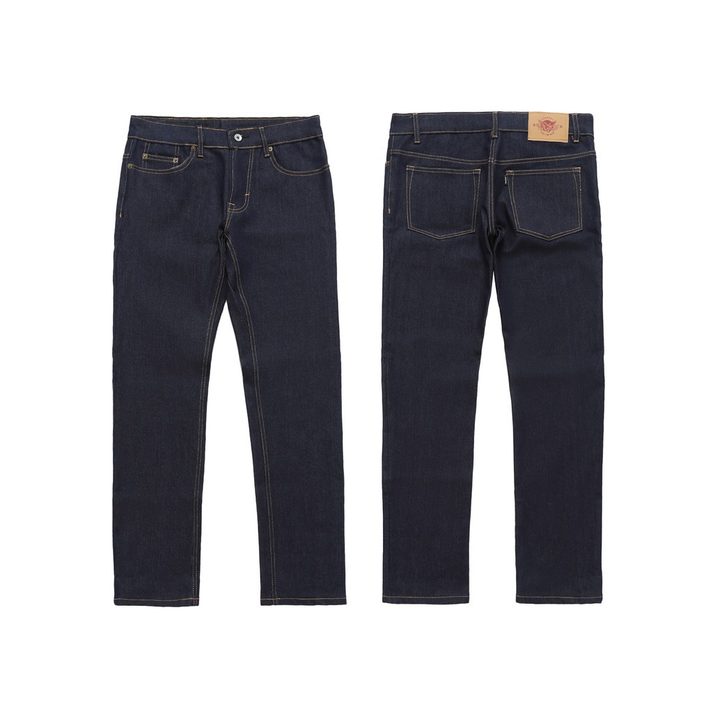 ETERNALWORKS - กางเกงยีนส์ Morvik Blue Indigo