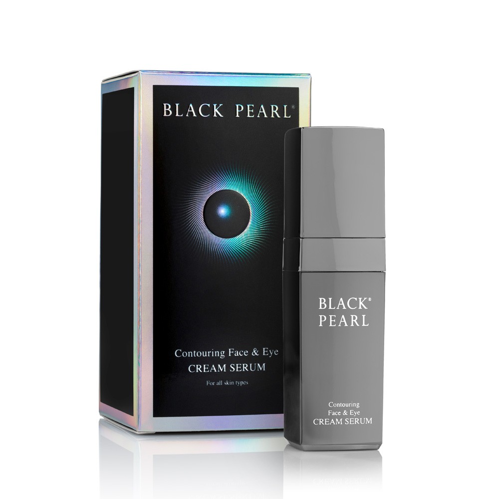 สินค้านำเข้าของแท้ จากอิสราเอล Dead Sea Of Spa lack Pearl Contouring Face & Eye Cream Serum 30ml