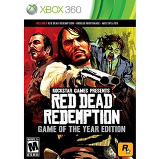 Red Dead Redemption Game of The Year Edition xbox360 [Region Free] *2แผ่น*แผ่นไรท์สำหรับเครื่องที่แปลงแล้วเท่านั้น