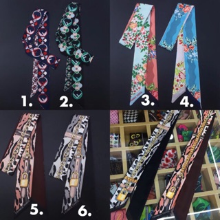 ผ้าพันกระเป๋า Twiily silk รุ่นยาวพิเศษ