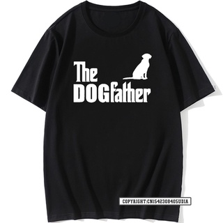 [S-5XL] เสื้อยืด พิมพ์ลาย The Dog Father Labrador เหมาะกับใส่ออกกําลังกาย แฟชั่นสําหรับผู้ชาย 2022