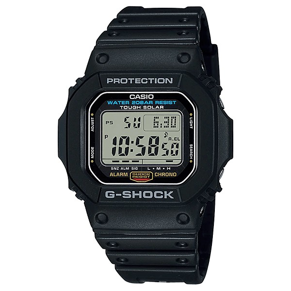 G-Shock G-5600E-1 Tough Solar (G-5600,G-5600E)