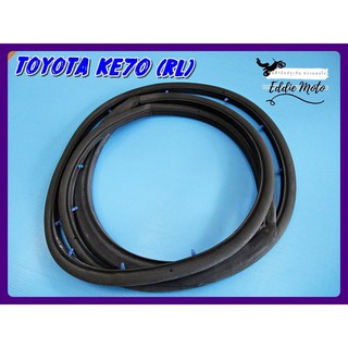 TOYOTA KE70 REAR LEFT (RL) (LR) DOOR SEAL WEATHERSTRIP RUBBER  // ยางขอบประตูหลังซ้าย สินค้าคุณภาพดี