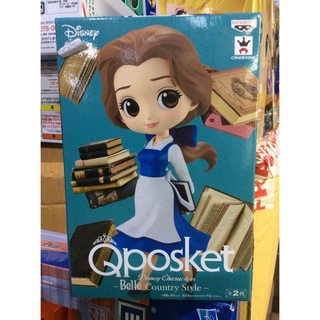 ✅  สินค้าพร้อมส่ง : Q POSKET DISNEY CHARACTERS-BELLE COUNTRY STYLE-(A NORMAL COLOR VER)