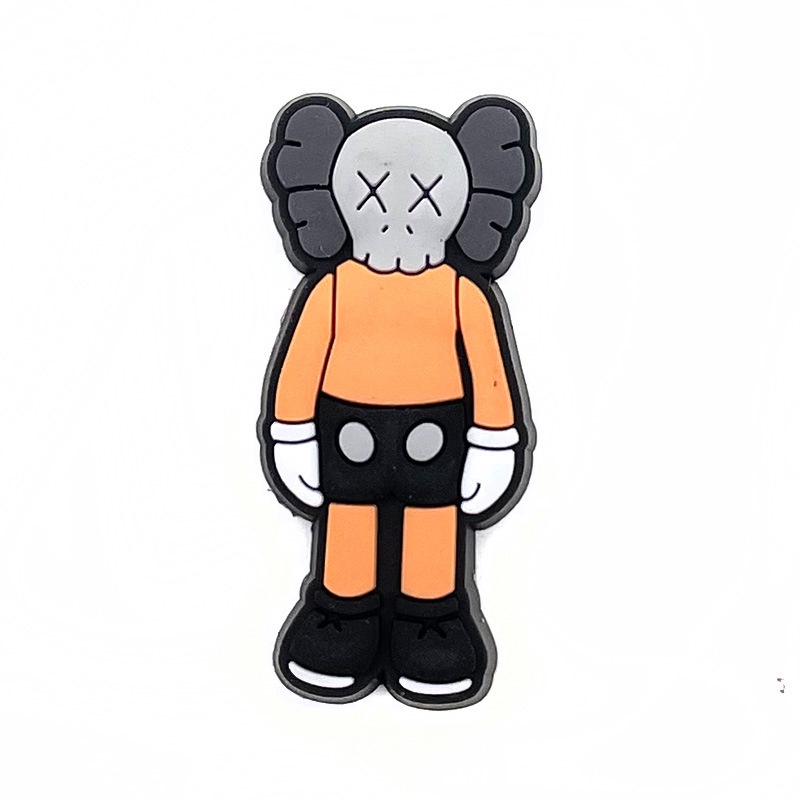 Jibbits Kaws Simpson Jibits croc Charms หมุดจิ๊บบิต น่ารัก สไตล์เกาหลี เครื่องประดับสําหรับผู้หญิง