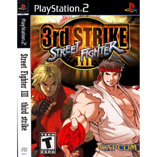 แผ่นเกมส์ Street Fighter III - 3rd Strike - Fight For The Future PS2 Playstation2 คุณภาพสูง ราคาถูก