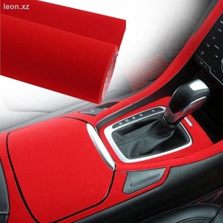 【CCWOLF】Car Velvet Cloth Sticker Fabric Suede Vinyl Wrapping Films Auto Interior Self Adhesive Stickers Fluff Decal Deco