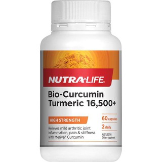 NutraLife Bio-Curcumin 16500+ 60 Capsules NEW