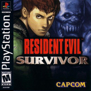 RESIDENT EVIL SURVIVOR [PS1 US : 1 Disc]