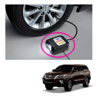 ชุดเติมลมยาง Digital สีดำ 1 ชิ้น ของแท้ สำหรับ โตโยต้า Toyota ฟอร์จูนเนอร์ Fortuner SUV ปี 2015 2016 2017 2018 2019