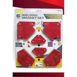 6 ชิ้น Magnetic Welding Bracket ตำแหน่งเชื่อมมุมคงที่ Switchless Welding Assembly Tube