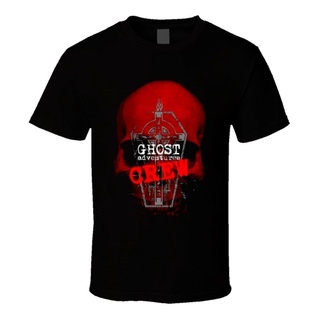 เสื้อยืดผ้าฝ้าย พิมพ์ลาย Ghost Adentures Crew Zak Bagans KKofjc92IGcjko67 สําหรับผู้ชายSize S-5XL