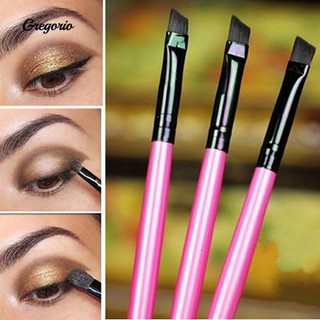 3Pcs / set แปรงปลายแหลมสำหรับใส่ Make up on Eye