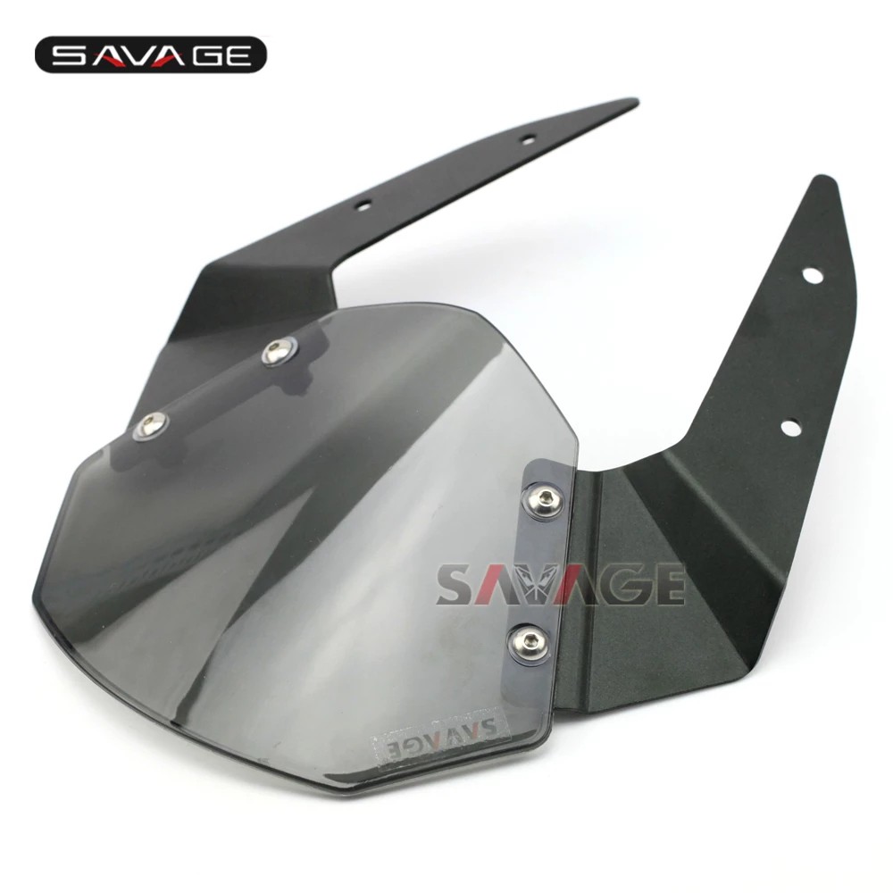 KAWASAKI รถจักรยานยนต์กระจกเครื่องเบี่ยงลมอุปกรณ์เสริมสําหรับ คาวาซากิ Z 800 Z800 2013 2014 2015 2016
