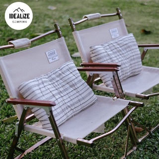 IDEALIZE CAMPING หมอนผ้าสำหรับพกพาไปแคมป์ปิ้ง หมอนหนุน หมอนพิงหลัง หมอนไปแคมป์ เต็นท์ Camping