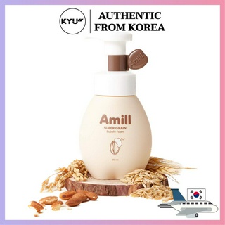 Amill Super Grain โฟมทําความสะอาดผิวหน้า 200 มล | Amill Super Grain Bubble Foam 200ml