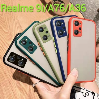 Realme C31(พร้อมส่งในไทย)เคสขอบนิ่มหลังแข็งขุ่นคลุมกล้องOPPO A76/A36/Realme C35/Realme 9Pro/Realme 9Pro Plus/Realme 9i