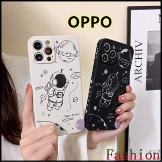 เคสซิลิโคนขอบตรงนักบินอวกาศ เคส oppo A15 A15S OPPOA5 CASES เคส OPPOF11PRO เคส OPPOA31 RENO5 เคส oppoa53 เคส OPPOF9 RENO2 F F11RPO F9 OPPO A31 2020 A93 A94 Realme5 5i CASES RENO6z 5g