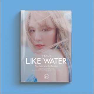 Wendy อัลบั้มรูป ขนาดเล็ก 1st - Like Water (เวอร์ชั่นรูปภาพ)+ไม่มีโปสเตอร์