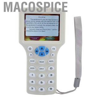 Macospice 9 เครื่องอ่านการ์ดความถี่ 125 Khz 13 . 56 Mhz Ic