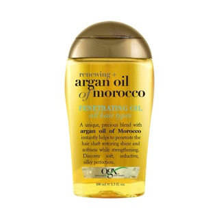 Exp.2026(แถม!!มาส์กหน้า89฿) OGX Argan Oil of Morocco 100ml. โอจีเอ็กซ์ ออยล์บำรุงผม เซรั่ม