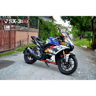 สติ๊กเกอร์แต่งลายรถ YAMAHA R3 V.2 2021 ลาย RX-300R