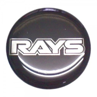 ราคาต่อ 2 ดวง 43mm. สติกเกอร์ RAYS เรย์ สติกเกอร์เรซิน sticker rasin 43 mm. (4.3 cm.)